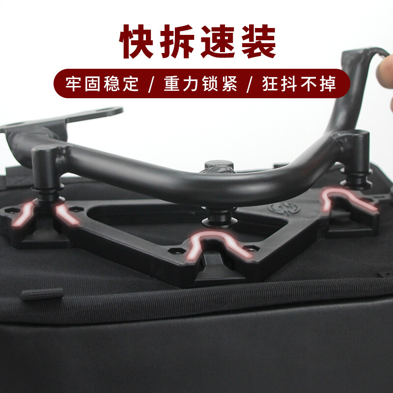 QJMOTOR閃500改裝指南 BM油蠟防水邊包，無損安裝全盔儲物新方案